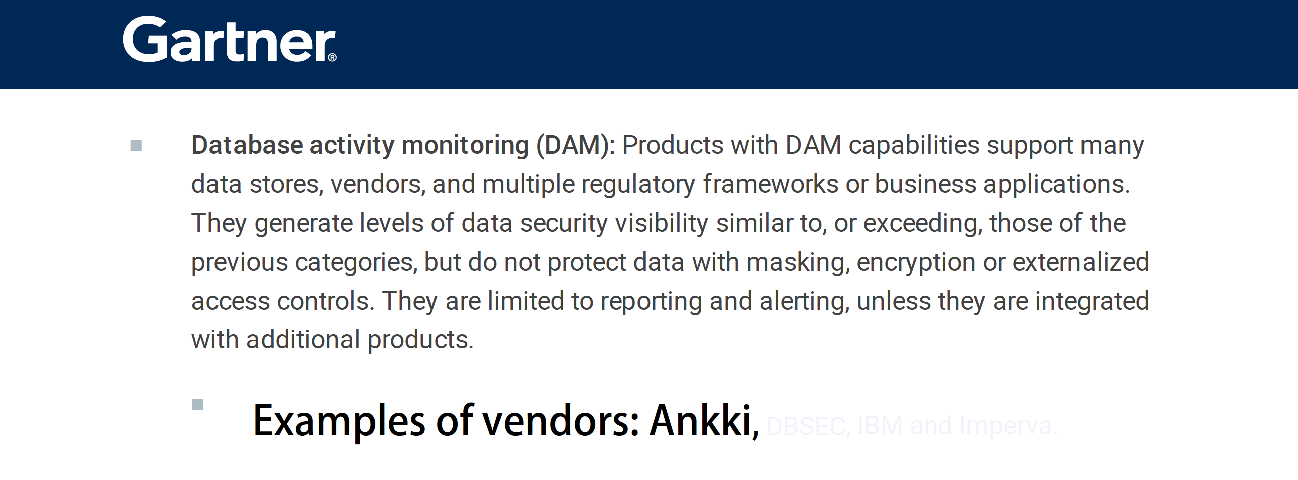 昂楷數(shù)據(jù)安全綜合治理平臺 DSP 進(jìn)入 Gartner Innovation Insight for Data Security Platforms 報告